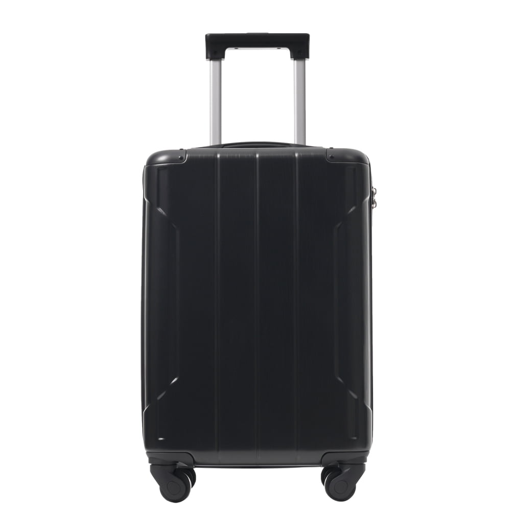 20-Inch Hardshell Carry-On Luggage, Lightweight ABS Suitcase with Spinner Wheels, TSA Lock & Packing Cubes