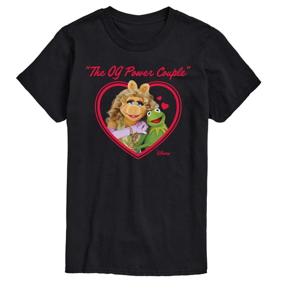 The Muppets - The OG Power Couple Short Sleeve Graphic T-Shirt