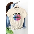 thumbnail image 3 of Kiss Me Lips, Valentines Day Graphic Tee, 3 of 5