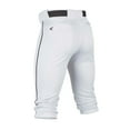 thumbnail image 2 of Easton Rival+ Adult Piped Knicker Pant | White/Black | Small, 2 of 2