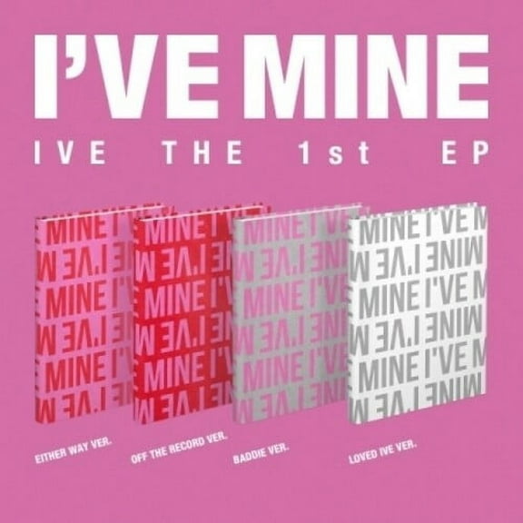 Ive - I've Mine - Random Cover - incl. 92pg Photobook   Photocard - Music & Performance - CD