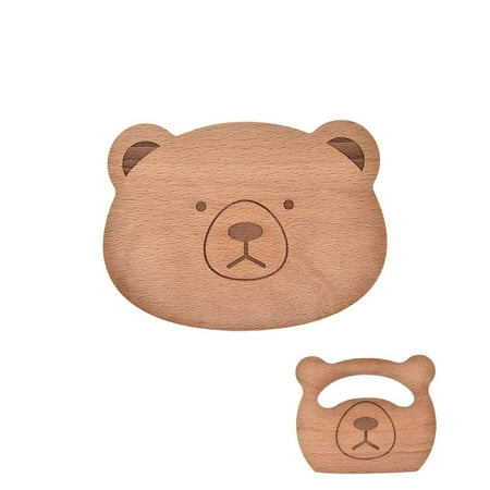 

Tohuu Wooden Kids Knives Set Cute Bear Shape Safe Wooden Knives for Kids Safe Vegetable and Fruit Cutter Kitchen Cooking Tools everyone