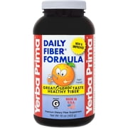 Yerba Prima Orange Daily Fiber Formula, Non-GMO, Gluten Free, Delicious Natural Orange Flavor