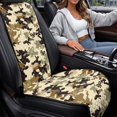 thumbnail image 4 of CHAQLIN Camouflage Bow Pattern Non-Slip Cushion Covers, Washable Polyester Car Front Seat Covers 2-Pack Non‑Slip Car Seat Covers for SUV, 4 of 7