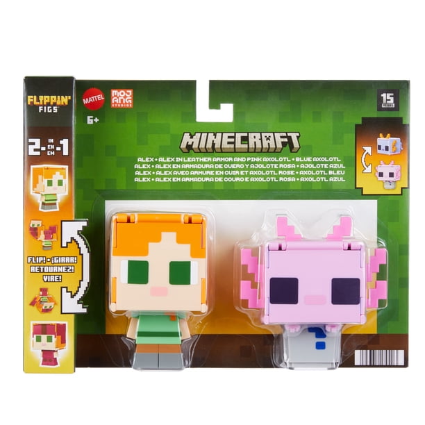 Minecraft Figs 2-Pack | Action figures for hobby shops - Walmart