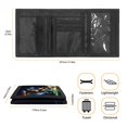 thumbnail image 6 of CHAQLIN Stretch Polyester Children's Trifold Card Wallet with Soccer Player Decoration , Youth Slim Wallet for Outdoor and Daily Use, 6 of 7