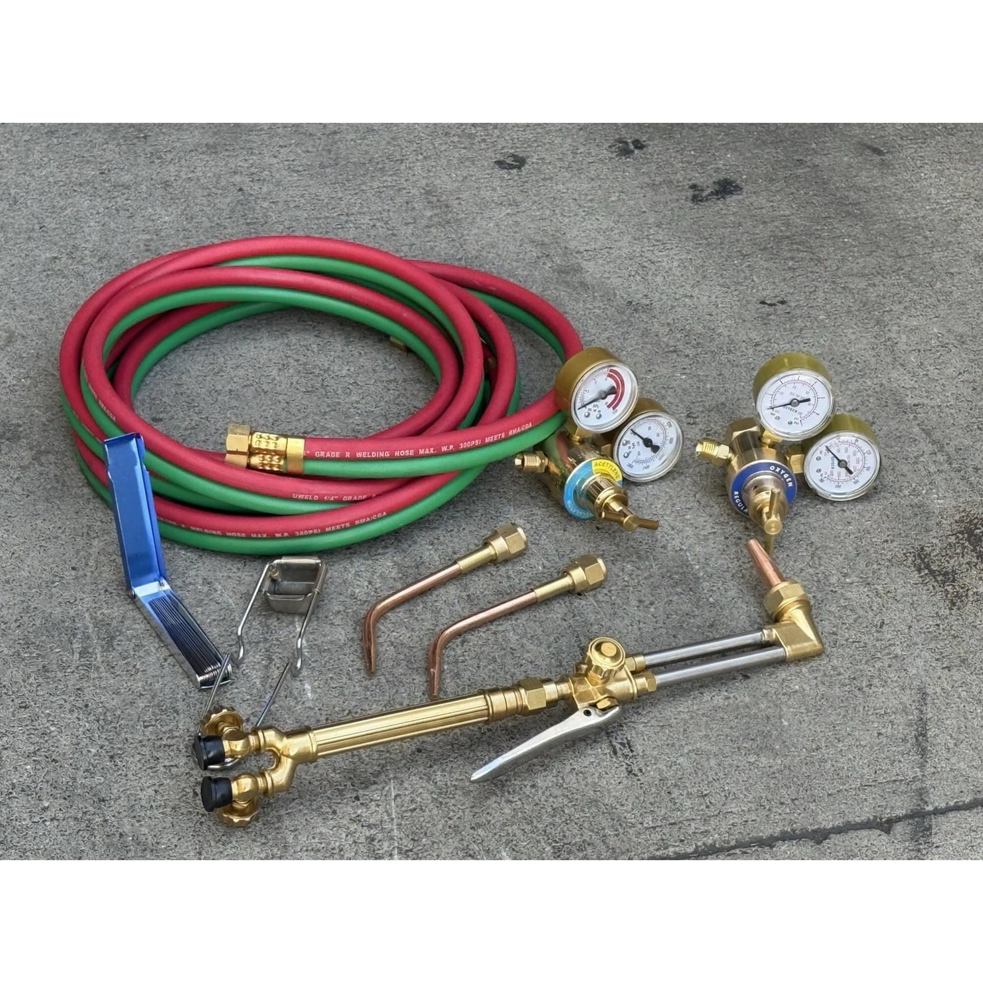 HVAC Pro Oxygen& Acetylen Victor Type Welding& Torch Cutting Brazing Tool Set