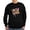Black, variant on CafePress - Nerf Nation Sweatshirt - Classic Crew Neck Sweatshirt