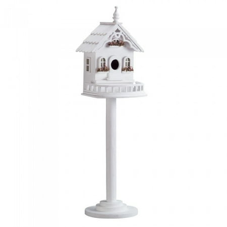 - FREESTANDING VICTORIAN BIRDHOUSE