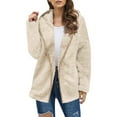 thumbnail image 2 of Cardigan Épais à Manches Courtes en Tricot pour Femmes, 2 of 6