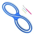 thumbnail image 1 of yuksok 8 Types Knitting Loom Weaving Tool Suitable for Beginner Hand Making Plastic, 1 of 9