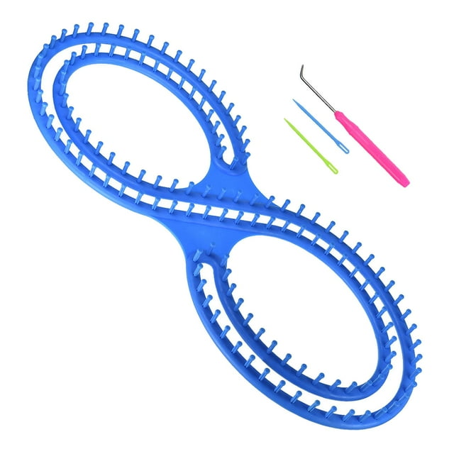 yuksok 8 Types Knitting Loom Weaving Tool Suitable for Beginner Hand Making Plastic