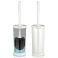 thumbnail image 1 of Creative Toilet Brush 2 Pack With Holder Efficient For Hotel Bathroom Cylindrical Cleaning 2Pack, 1 of 3