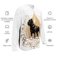 thumbnail image 4 of Protected by Cane Corso Ink drop hockey fan jersey (L), 4 of 12