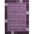 thumbnail image 1 of Unique Loom Del Mar Collection Contemporary Transitional Area Rug, 7' x 10', Purple/Beige, 1 of 2