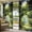 Green, variant on Outdoor Curtains for Patio Waterproof, Forest Outdoor Privacy Panels Grommet, Nature Woodland Spring Scenic Green Trees Flower Blackout Outside Curtains for Porch/Cabana 54"x84", 1 Panel