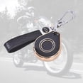 thumbnail image 1 of ziyahi Key Cover TPU PU Key Fob Cover Cadeaux pour Indien x48 Noir, 1 of 9