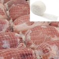 thumbnail image 5 of 5m Rouleau de Filet pour Viande, Chaussette de Jambon Élastique, Filet Élastique pour Viande Fumée Volaille Filet de Boucher pour Cuisson Fumer, Ou Sécher, 5 of 5