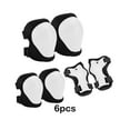 thumbnail image 4 of Guardoinrt Kids Protected With Knee Pads Elbow Pads And Wrist Guard Set Sports Protection Durable Construction White, 4 of 6