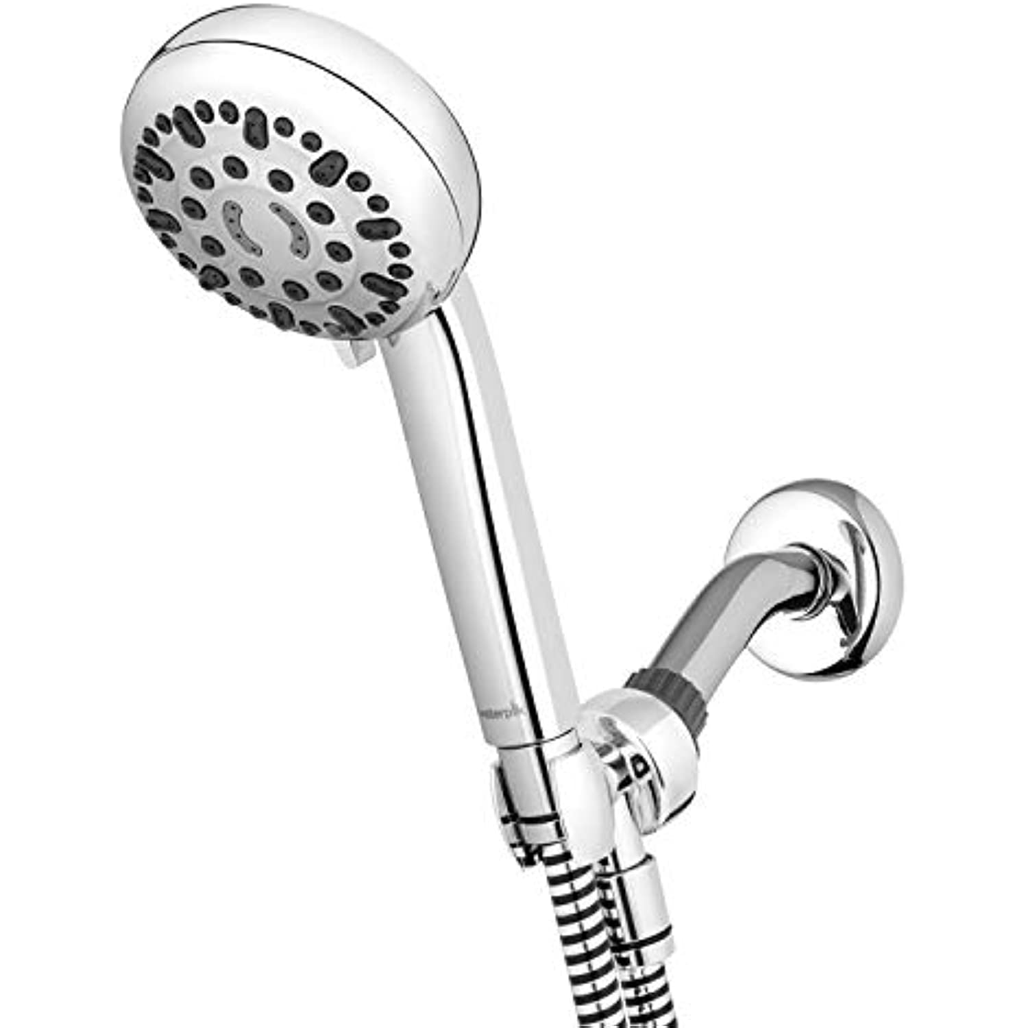 Waterpik 7Mode Adjustable High Low Mount Hand Held Shower Head with