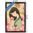thumbnail image 3 of Disney Mulan - Flower Wall Poster, 14.725" x 22.375", Framed, 3 of 5