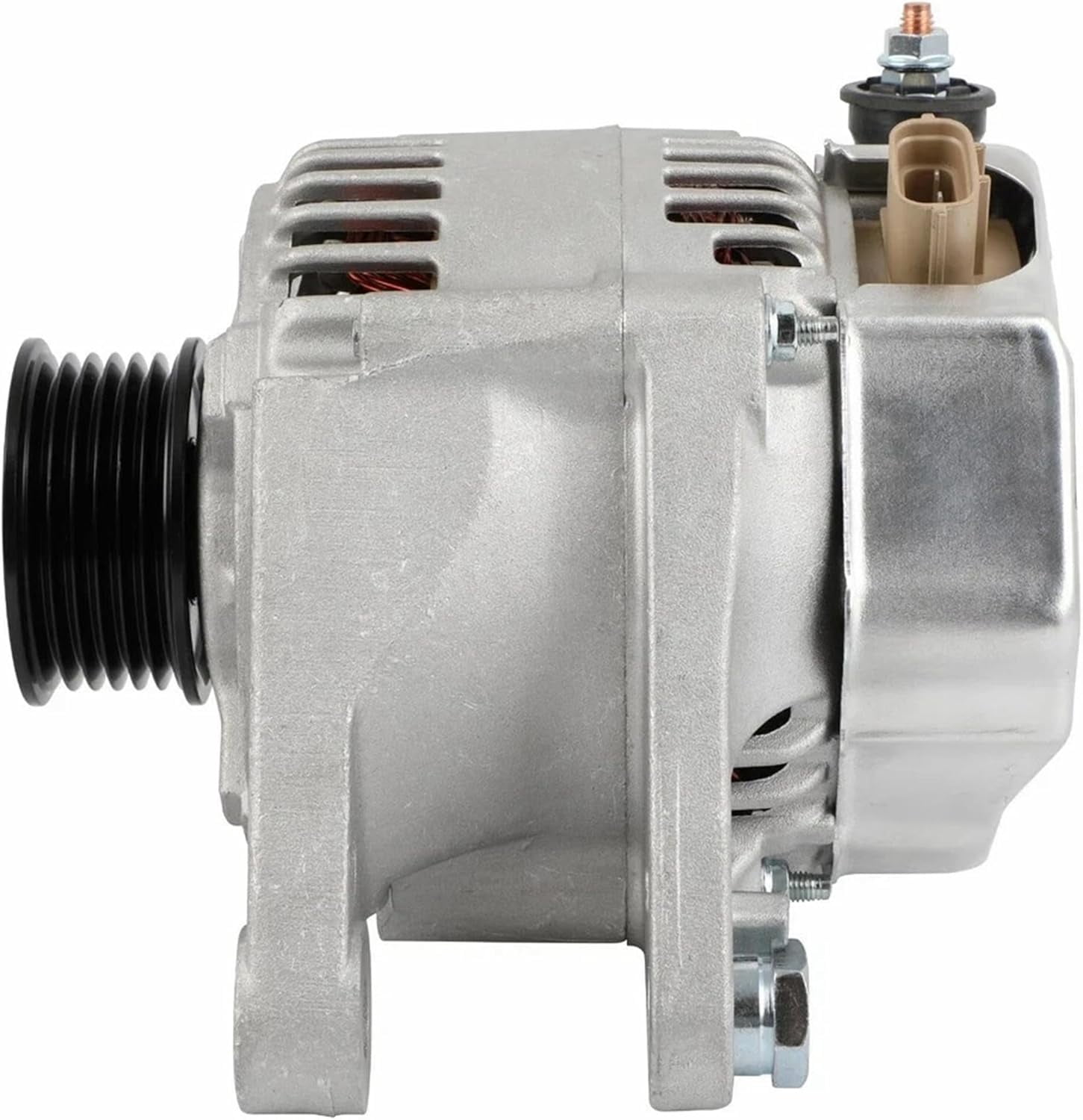 Saree 13878 High Output Alternator for Toyota Corolla 2003-2008 1.8L 14V 80A Direct Fit OEM Replacement Part Numbers 1022111920 1022112610 2100395 2706022040