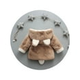 thumbnail image 5 of PatPat Baby / Toddler Baby Adorable Ear Decor Solid Hooded Coat(Baby boys＆Baby girls),Clearance, 5 of 10