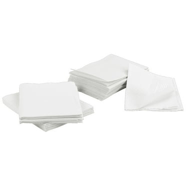 50 3-Ply Disposable Dental Bibs 13" X 18" (White)