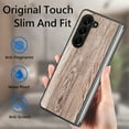 thumbnail image 3 of Nalacover for Samsung Galaxy Z Fold 5 Case, Wooden Patterned Shockproof Luxury Folded Anti-Scratch Camera & Screen Raised Protection Phone Cover for Samsung Z Z Fold5 2023,
Woodcut, 3 of 10