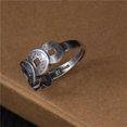 thumbnail image 3 of HOOUN Real S925 Silver Band Men Women Lucky Five Emperors Coin Ring, 3 of 5