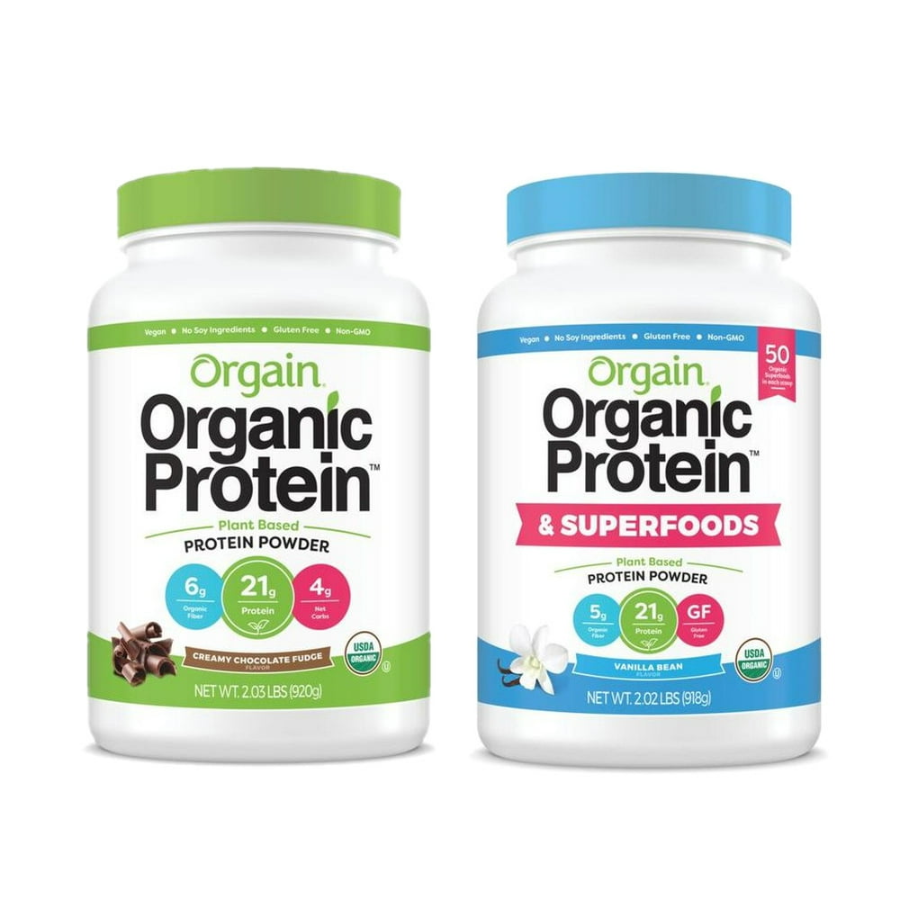 Orgain Organic Vegan, Gluten Free Plant Based Protein