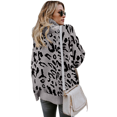 thumbnail image 2 of Womens 2022 Winter Fall Solid Turtleneck High Neck Long Sleeve Sweaters Pullover Outerwear,S, 2 of 3