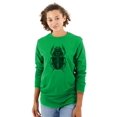 thumbnail image 3 of Ancient Egyptian Scarab Beetle Long Sleeve TShirt Men Women Brisco Brands M, 3 of 6