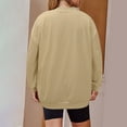 thumbnail image 5 of Ruyang Fashion Casual Women's Warm Sweatshirt Long Sleeve O Neck Soft Printed Shirt Ladies Winter Sweatshirts Tops Knit Top, 5 of 6