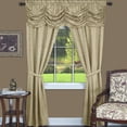 thumbnail image 2 of Achim Home Furnishing: Panache Tan Floral Traditional Window Curtain Panel 55" x 63", 2 of 6