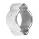 thumbnail image 3 of 10pcs Zinc Plated Iron Galvanized Two Ear Hose Clamp 5?23mm for Fule Petrol Pipe Tube (5?7MM), 3 of 5