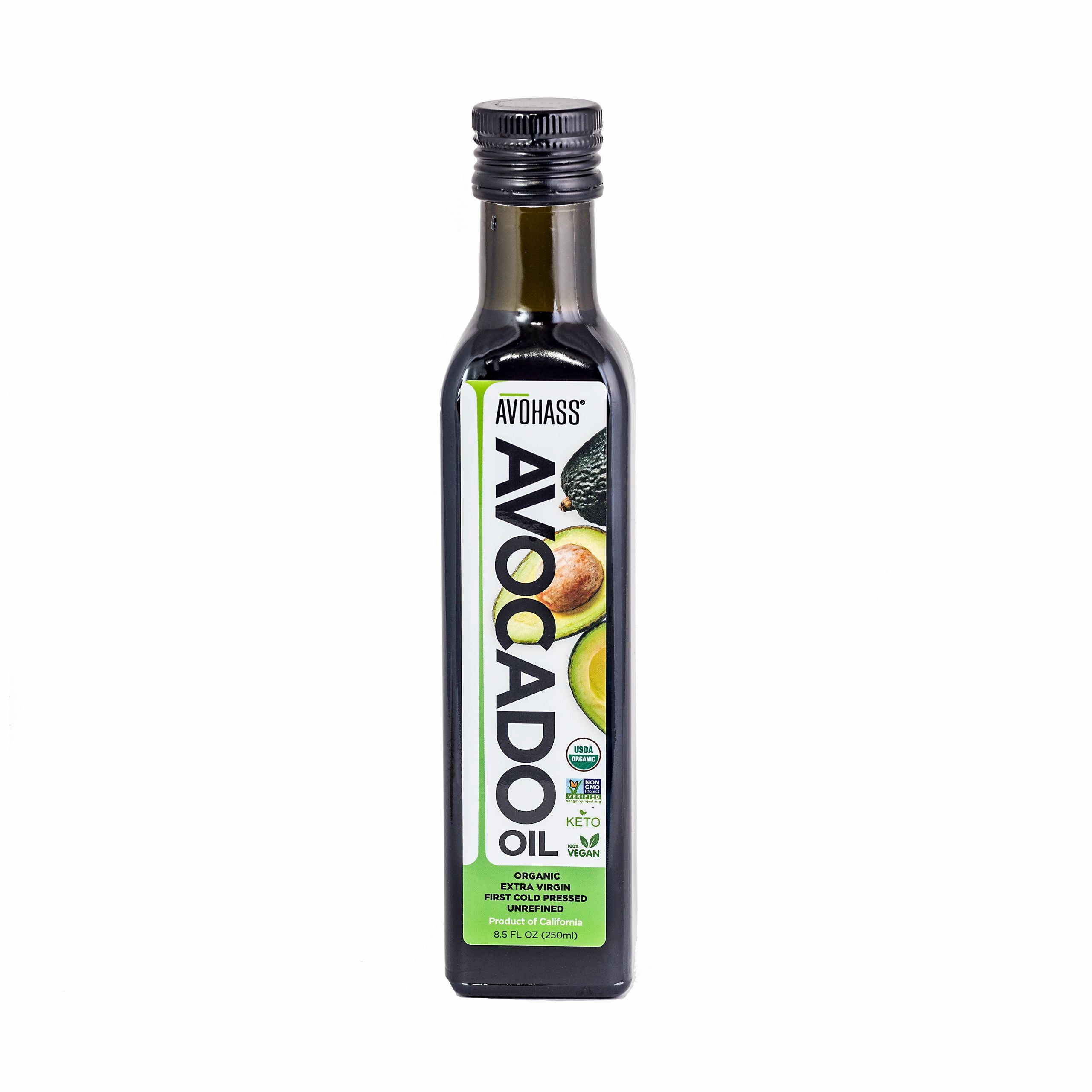 Avohass Organic Extra Virgin Avocado Oil, 8.5 fl. oz. Bottle Walmart