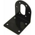 thumbnail image 5 of CHANCS 37mm DC Gear Motors Mounting Black Bracket L-Shape Fixed Seat Gear Reduction Motor Holder for 37mm Small GearMotor Series 2PCS, 5 of 5