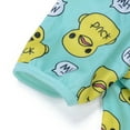 thumbnail image 3 of Franhais Pet Jumpsuit Little Yellow Duck Print Crew Neck Elastic Band Design Cotton Dog Clothing, 3 of 7
