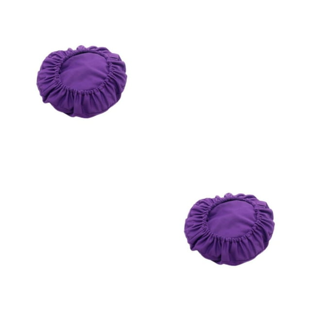 Thinsony Easy To Install Chair Seat Cover With High Elasticity For And Secure Fit purple 2Set