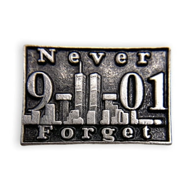 9-11-01 Never Forget Pin