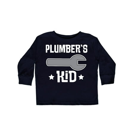 

Inktastic Plumbers Kid Gift Toddler Boy or Toddler Girl Long Sleeve T-Shirt
