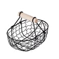 thumbnail image 4 of Storage Basket Bread Basket Fruit Basket Decorative Basket Home Decor Basket Portable Chicken Wire Bracket Counter Metallic Line Iron, 4 of 5