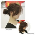 thumbnail image 5 of Vnanda Chignon Synthetic Fiber Hair Extension Chignon Donut Bun Wig Hairpiece, 5 of 7