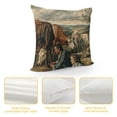 thumbnail image 4 of YINGXI Peter Paul Rubens Throw Pillow Covers Nature Painting Design Standard Size Decorative Cushion Covers 12x12in, 4 of 5