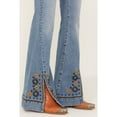 thumbnail image 2 of Driftwood Women's Farrah Medium Wash High Rise Flare Jeans - DW-P41907A 31W x 33L, 2 of 4