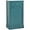 Teal Blue, variant on KIGOTY Tilt Out Trash Cabinet,Wooden Kitchen Trash Bin Holder Garbage Bin Recycling Cabinet Laundry Hamper with Solid Wood Countertop and Hideaway Drawer (Gray)