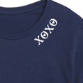 thumbnail image 3 of Instant Message - XOXO Neck Short Sleeve Graphic T-Shirt, 3 of 6
