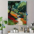 thumbnail image 4 of Poppy Field Landscape Canvas Print, Art Decor for Living Room, Bedroom, Dining Room, Hallway, Office, Balcony, 4 of 8