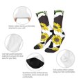 thumbnail image 3 of Fuzoiu Sunflowers Country Print Kids Socks For Boys Girls,Grip Crew Socks with Non Slip,Lightweight Stretch Crew Socks,Toddlers Crew Boot Socks, 3 of 5